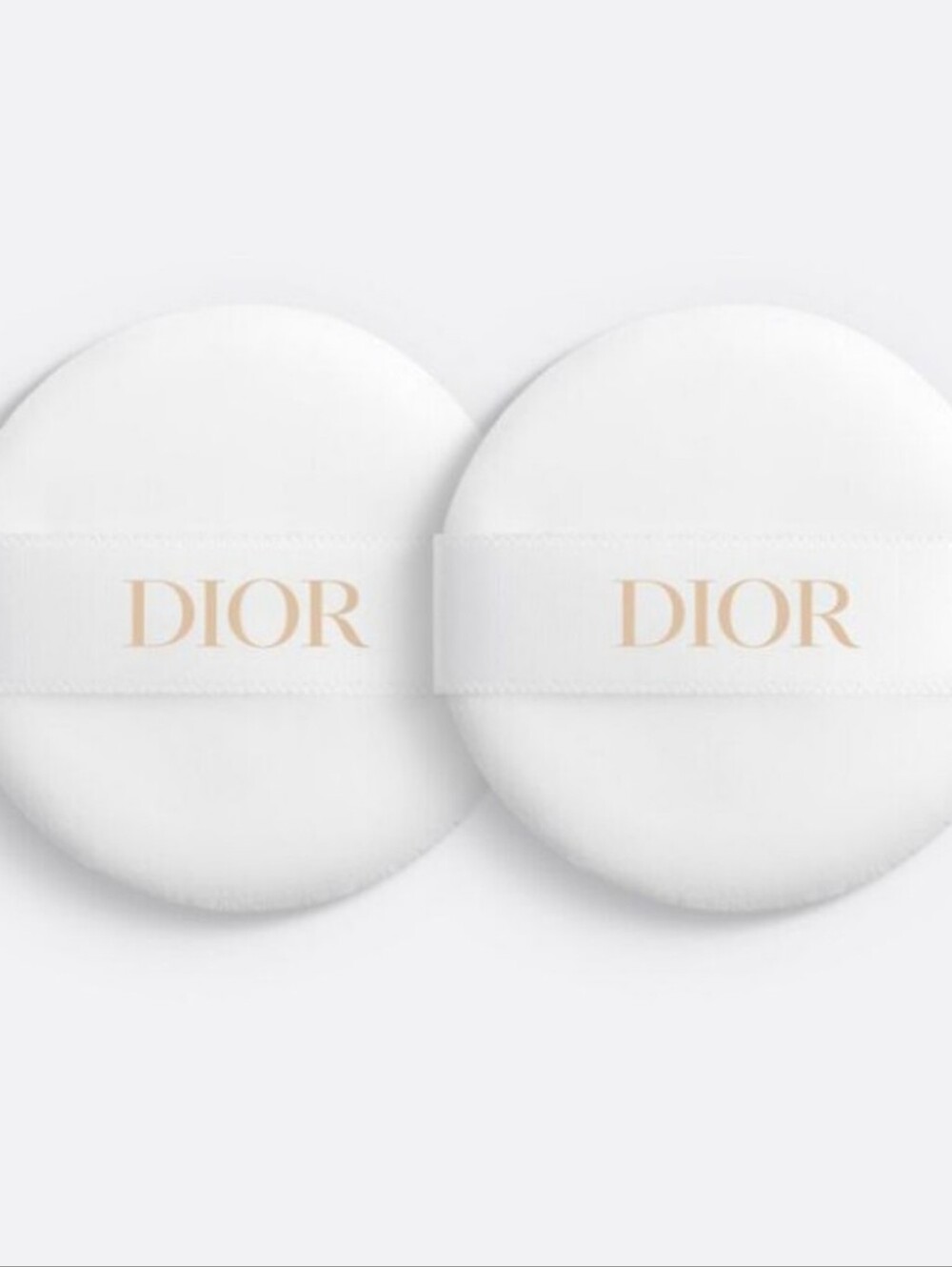 Dior-Round "CD" Logo Case- Mini Lip Gloss (001 Pink) & 2 Forever Cushion Puffs - Picture 5 of 5